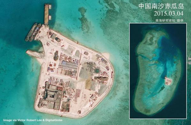 中国岛礁建设最新进展概览，最新动态与成就展示